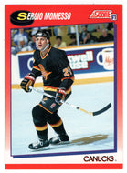 Sergio Momesso - Vancouver Canucks (NHL Hockey Card) 1991-92 Score Canadian # 121 Mint