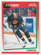 Petr Nedved - Vancouver Canucks (NHL Hockey Card) 1991-92 Score Canadian # 124 Mint