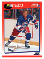 Randy Carlyle - Winnipeg Jets (NHL Hockey Card) 1991-92 Score Canadian # 125 Mint