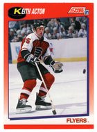 Keith Acton - Philadelphia Flyers (NHL Hockey Card) 1991-92 Score Canadian # 133 Mint