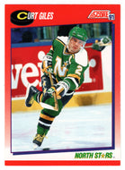 Curt Giles - Minnesota North Stars (NHL Hockey Card) 1991-92 Score Canadian # 137 Mint