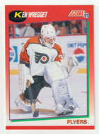 Ken Wregget - Philadelphia Flyers (NHL Hockey Card) 1991-92 Score Canadian # 141 Mint