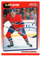 Mike McPhee - Montreal Canadiens (NHL Hockey Card) 1991-92 Score Canadian # 147 Mint