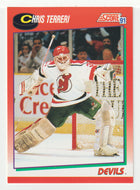 Chris Terreri - New Jersey Devils (NHL Hockey Card) 1991-92 Score Canadian # 151 Mint