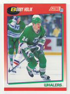 Bobby Holik - Hartford Whalers (NHL Hockey Card) 1991-92 Score Canadian # 153 Mint