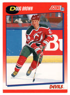 Doug Brown - New Jersey Devils (NHL Hockey Card) 1991-92 Score Canadian # 163 Mint