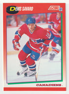 Denis Savard - Montreal Canadiens (NHL Hockey Card) 1991-92 Score Canadian # 165 Mint
