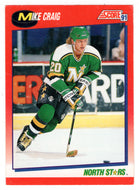 Mike Craig - Minnesota North Stars (NHL Hockey Card) 1991-92 Score Canadian # 181 Mint