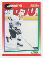 John McIntyre - Los Angeles Kings (NHL Hockey Card) 1991-92 Score Canadian # 182 Mint