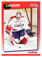 Don Beaupre - Washington Capitals (NHL Hockey Card) 1991-92 Score Canadian # 185 Mint