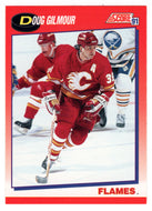 Doug Gilmour - Calgary Flames (NHL Hockey Card) 1991-92 Score Canadian # 218 Mint