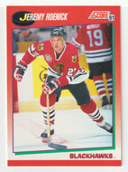 Jeremy Roenick - Chicago Blackhawks (NHL Hockey Card) 1991-92 Score Canadian # 220 Mint