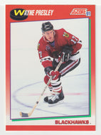 Wayne Presley - Chicago Blackhawks (NHL Hockey Card) 1991-92 Score Canadian # 221 Mint