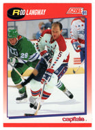 Rod Langway - Washington Capitals (NHL Hockey Card) 1991-92 Score Canadian # 228 Mint