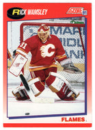 Rick Wamsley - Calgary Flames (NHL Hockey Card) 1991-92 Score Canadian # 232 Mint