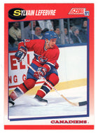 Sylvain Lefebvre - Montreal Canadiens (NHL Hockey Card) 1991-92 Score Canadian # 245 Mint