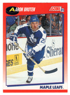 Aaron Broten - Toronto Maple Leafs (NHL Hockey Card) 1991-92 Score Canadian # 250 Mint