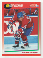 Brent Gilchrist - Montreal Canadiens (NHL Hockey Card) 1991-92 Score Canadian # 259 Mint