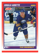 Donald Audette - Buffalo Sabres - Top Prospect (NHL Hockey Card) 1991-92 Score Canadian # 279 Mint