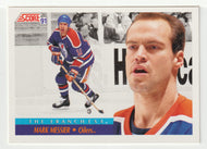 Mark Messier - Edmonton Oilers - The Franchise (NHL Hockey Card) 1991-92 Score Canadian # 310 Mint
