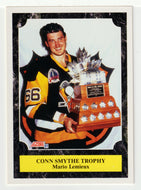 Mario Lemieux - Conn Smythe Trophy - Pittsburgh Penguins (NHL Hockey Card) 1991-92 Score Canadian # 316 Mint