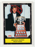 Wayne Gretzky - Art Ross Trophy - Los Angeles Kings (NHL Hockey Card) 1991-92 Score Canadian # 317 Mint