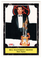 Dave Taylor - Bill Masterton Trophy - Los Angeles Kings (NHL Hockey Card) 1991-92 Score Canadian # 325 Mint