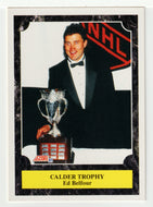 Ed Belfour - Calder Trophy - Chicago Blackhawks (NHL Hockey Card) 1991-92 Score Canadian # 320 Mint
