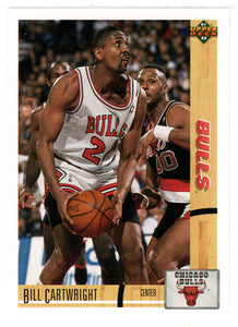 Bill Cartwright - Chicago Bulls (NBA Basketball Card) 1991-92 Upper Deck # 189 Mint