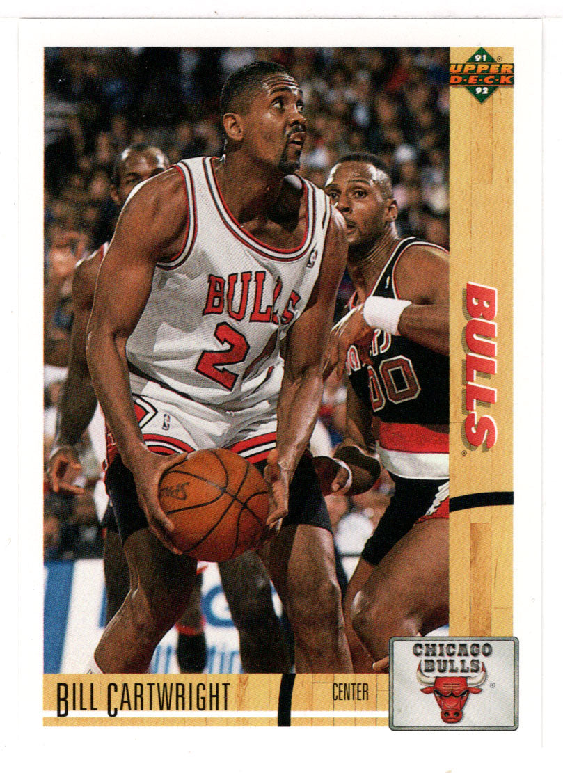 Bill Cartwright - Chicago Bulls (NBA Basketball Card) 1991-92 Upper Deck # 189 Mint