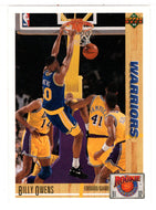 Billy Owens - Golden State Warriors (NBA Basketball Card) 1991-92 Upper Deck Rookie Standouts # R 33 Mint