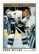 Doug Wilson - San Jose Sharks (NHL Hockey Card) 1991-92 O-Pee-Chee Premier # 6 Mint