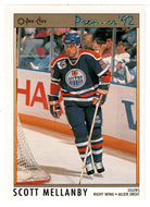 Scott Mellanby - Edmonton Oilers (NHL Hockey Card) 1991-92 O-Pee-Chee Premier # 30 Mint