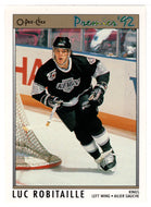 Luc Robitaille - Los Angeles Kings (NHL Hockey Card) 1991-92 O-Pee-Chee Premier # 34 Mint