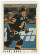 Pavel Bure - Vancouver Canucks (NHL Hockey Card) 1991-92 O-Pee-Chee Premier # 67 Mint