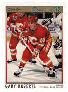 Gary Roberts - Calgary Flames (NHL Hockey Card) 1991-92 O-Pee-Chee Premier # 126 Mint