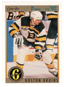 Vladimir Ruzicka - Boston Bruins (NHL Hockey Card) 1991-92 O-Pee-Chee Premier # 144 Mint