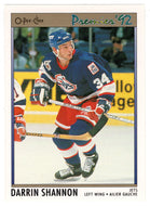 Darrin Shannon - Winnipeg Jets (NHL Hockey Card) 1991-92 O-Pee-Chee Premier # 146 Mint