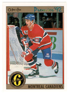 Petr Svoboda - Montreal Canadiens (NHL Hockey Card) 1991-92 O-Pee-Chee Premier # 168 Mint