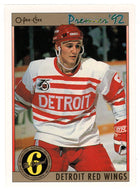 Sergei Fedorov - Detroit Red Wings (NHL Hockey Card) 1991-92 O-Pee-Chee Premier # 173 Mint