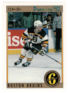 Ray Bourque - Boston Bruins (NHL Hockey Card) 1991-92 O-Pee-Chee Premier # 192 Mint