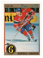 Russ Courtnall - Montreal Canadiens (NHL Hockey Card) 1991-92 O-Pee-Chee Premier # 194 Mint