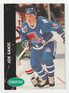 Joe Sakic - Quebec Nordiques (NHL Hockey Card) 1991-92 Parkhurst # 148 Mint