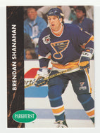 Brendan Shanahan - St. Louis Blues (NHL Hockey Card) 1991-92 Parkhurst # 153 Mint