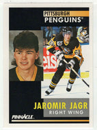 Jaromir Jagr - Pittsburgh Penguins (NHL Hockey Card) 1991-92 Pinnacle # 53 Mint