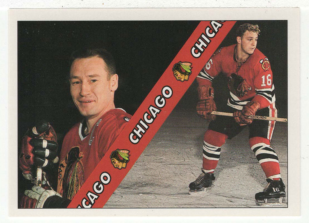 Chicago Blackhawks Checklist (NHL Hockey Card) 1991-92 Ultimate Original Six # 5 Mint