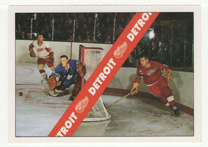 Detroit Red Wings Checklist (NHL Hockey Card) 1991-92 Ultimate Original Six # 6 Mint