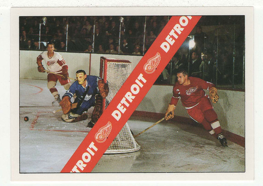 Detroit Red Wings Checklist (NHL Hockey Card) 1991-92 Ultimate Original Six # 6 Mint