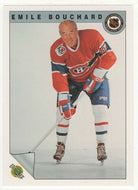 Emile 'Butch' Bouchard - Montreal Canadiens (NHL Hockey Card) 1991-92 Ultimate Original Six # 8 Mint