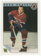 Doug Harvey - Montreal Canadiens (NHL Hockey Card) 1991-92 Ultimate Original Six # 12 Mint